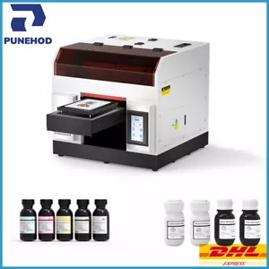 PUNEHOD V6 6.7" A4 L800 Single Head A4 UV Printer Panda Flatbed Printer - Picture 1 of 14