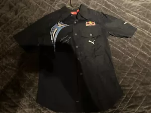Kasey Kahne 4 Red Bull Signed PUMA Shirt Blouse Auto Autographed NWT RARE Small - Picture 1 of 9