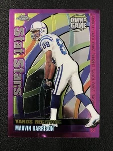 2000 Topps Chrome #OTG14 Marvin Harrison Indianapolis Colts Yards Receiving - Picture 1 of 2