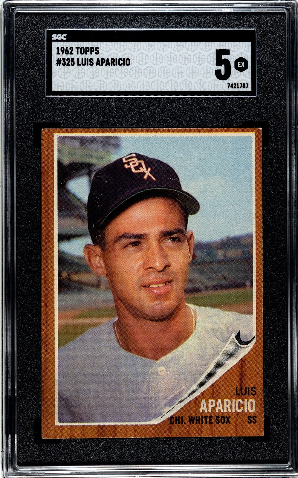 1962 Topps Baseball Luis Aparicio #325 SGC 5