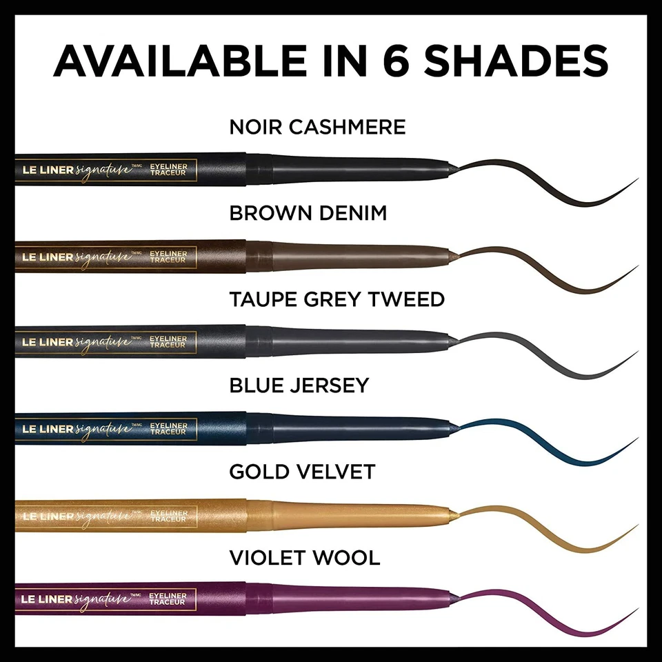 L'Oreal Le Liner Signature Smooth Glide Mechanical Eyeliner ~ Choose Your Shade - Image 1 of 1