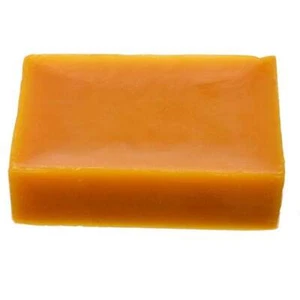 Natural Beeswax for Candle Making - Wax Block 80g - Melting point 63 Celsius - Picture 1 of 2