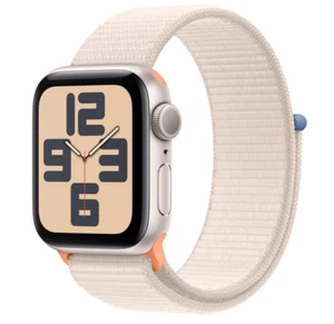 Apple Watch SE (2nd Generation) 40mm Aluminum Case with Sport Band - Starlight - Zdjęcie 1 z 1