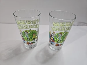 Rick And Morty Merry Rickmas Trinkgläser (2) - Bild 1 von 4