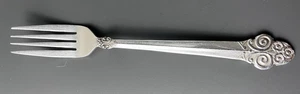 Kurman Edelstahl Tafelgabel Granada Flower & Scoll Muster KUR4 Korea - Bild 1 von 6