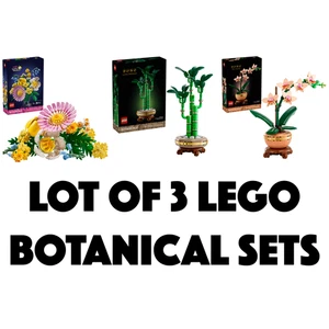 LEGO Botánico Lote de 3 Juegos 10347, 10343 y 10344 Nuevo Sellado de Fábrica - Imagen 1 de 4