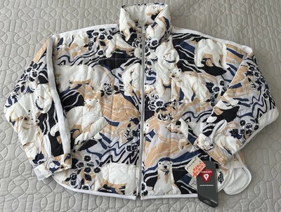 Free People Pippa Jacket Polar Bear Size Small S Movement Packable Puffer Jacket - Image 1 of 4