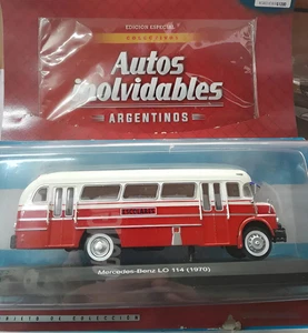 MERCEDES BENZ LO 114 (1970) - AUTOBUSES AUTOS INOLVIDABLES SALVAT 1:43 - Escolar - Imagen 1 de 3