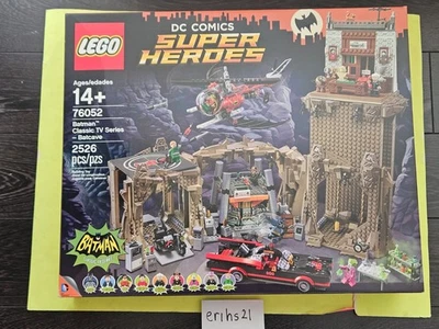 Lego DC Comics Super Heróis: Batman Série de TV Clássica Batcave (76052) Novo em folha - Imagem 1 de 4