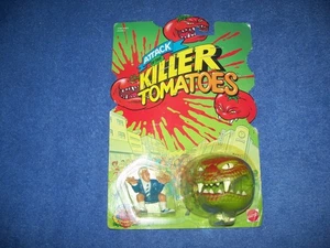 Figuras Mattel Attack Of The Killer Tomatoes Igor vs Fangmato - Imagen 1 de 2