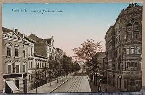 AK - Halle a.d. Saale - Sachsen-Anhalt - Ludwig-Wucherer-Straße - 1925 - Picture 1 of 2
