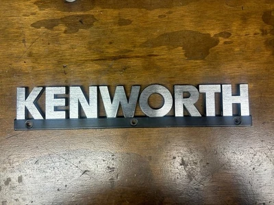Used Kenworth Chrome And Black Hood Badge K281-1348 - Image 1 of 2