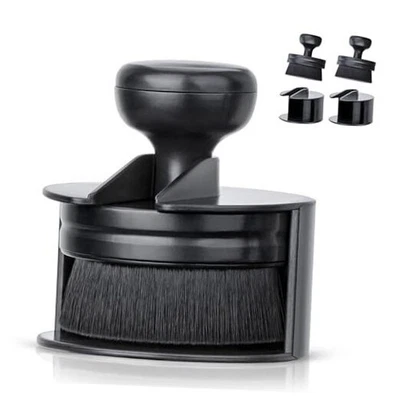  汽车轮胎闪耀涂抹器,Vegan 轮胎闪耀刷带支架适用于 Auto 2 黑色 — 第 1/4 张图片