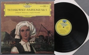 U260 Tchaikovsky Symphony No.5 Mrawinsky DGG SLPM 138 658 SLPM Stereo Tulip - Bild 1 von 3