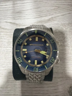 Spinnaker Bradner SP-5062 Automatic Stainless Band Blue Face - Image 1 of 3