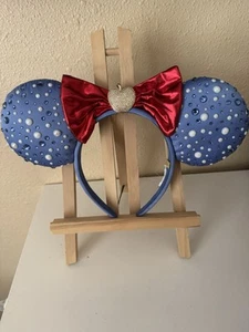 2022 Disney Parks D23 Expo Snow White Baublebar Minnie Ears Headband - Picture 1 of 2