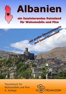 Albanien Tourenbuch für Wohnmobile und Pkw 2024/2025 - Bild 1 von 1