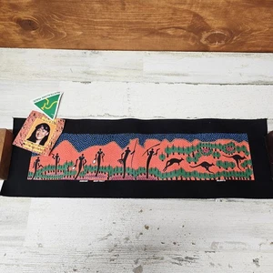 Wendy Pawley Aboriginal Bulurru Kamilaroi Nandewar 25x8 Kunstdruck auf Stoff - Bild 1 von 11