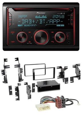 Pioneer 2DIN DAB MP3 Bluetooth USB CD Autoradio für Nissan Quest Rogue Titan ab - Bild 1 von 4