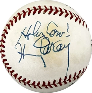 Harry Caray Firmado Autografiado NL Béisbol Inscrito Vaca Santa PSA - Imagen 1 de 1