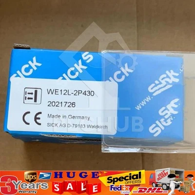 SICK WE12L-2P430 Sensor New One WE12L2P430 Expedited Shipping - Image 1 of 3