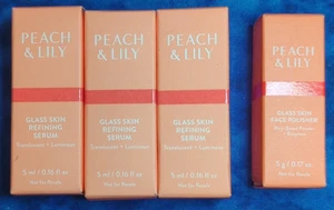 5 x Peach & Lily Kupferpeptid Pro Straffendes Serum 0,16 Unzen pro Reisegröße - Bild 1 von 4