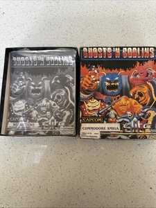 Ghosts'N Goblins Juego Commodore Amiga Elite CIB RARO - Vintage Retro SOLO EN CAJA - Imagen 1 de 11
