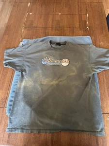 Vintage Deftones Shirt Sz 2XL Around The Fur Lucky 13 Green See Pics! - Picture 1 of 12