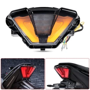 Integrated LED Tail Brake Light Turn Signal Stop Lamp For YAMAHA MT07 2021 2022 - Picture 1 of 15