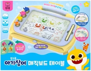 Express] Pinkfong Baby Shark Magic Board Table 13.7" Colorful Drawing Baby Kids - Picture 1 of 5