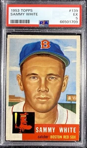 1953 Topps #139 Sammy White PSA 5 - Picture 1 of 2