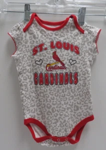 Infant Girl MLB St Louis Cardinals Body Suit Size 6-9m 1 Piece ONLY NWOT - Picture 1 of 2