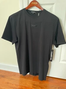 Brand New KARL LAGERFELD Black Men's T-Shirt Logo Print w/Tags Size L - Picture 1 of 2