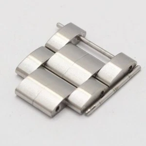 Hamilton Genuine 2 Links Khaki H70455133 Men's Watch Bracelet Parts Silver 18mm - Picture 1 of 3