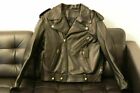Mr S Deluxe Leather Motor Cycle Jacket. Brand New And Never Worn. Size 46 UK