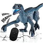 Remote Control Dinosaur Toys for Kids 4-7, Electronic Realistic Gray