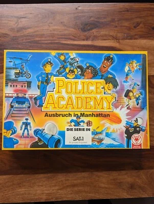 ASS Sat1 Police Academy Ausbruch in Manhattan   Brettspiel  Gesellschaftsspiel - Bild 1 von 4