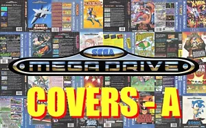 Jaquette Mega Drive A Sega/ Megadrive Remplacement Art Case Insert Cover Only - Imagen 1 de 36