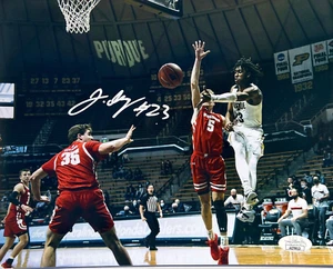 JADEN IVEY SIGNED AUTOGRAPHED PURDUE BOILERMAKERS BASKETBALL 8X10 PHOTO JSA - Picture 1 of 2