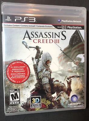Assassin's Creed III (PS3) NEW - Image 1 of 4
