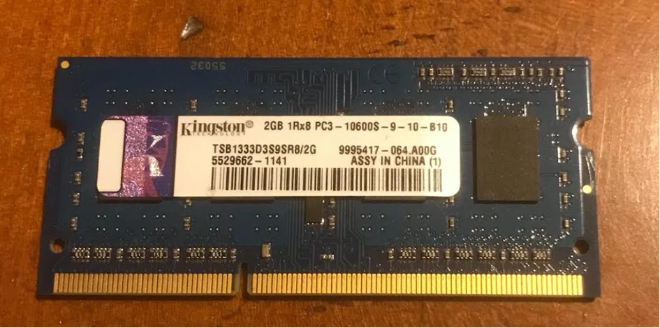 Kingston 2GB 1Rx8 PC3-10600S DDR3-1333MHz  Memory RAM TSB1333D3S9SR8/2G TESTED - Image 1 of 1
