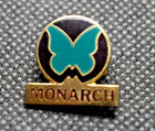 Monarch Ski Resort Colorado Teal Butterfly Ski Pin