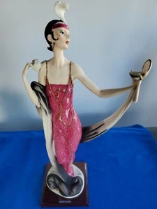 GIUSEPPE ARMANI "DAME MIT PUDERQUASTE (KOMPAKT)" Schönes Stück, limitierte Auflage - Bild 1 von 7