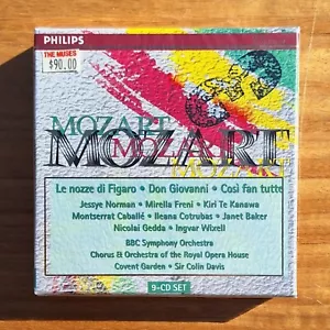 SIR COLIN DAVIS: Mozart: Figaro/Don Giovanni/Cosi (9 x CD Set) 1997 NEW & SEALED - Picture 1 of 2