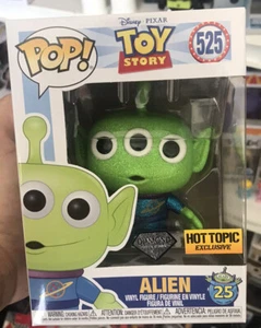 Funko POP! Diamond Collection Toy Story Alien Hot Topic Exclusive #525 - Picture 1 of 2