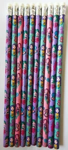 LITTLE MERMAID UNDER THE SEA PENCILS PARTY LOOT FAVOUR BAG FILLERS - PACK OF 10 - Picture 1 of 1