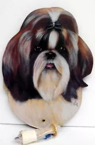 SHIH TZU PET PIOLO DA PARETE, MAGNETISMO POLARE DEL CANADA, ARTICOLO PP09 - Foto 1 di 3