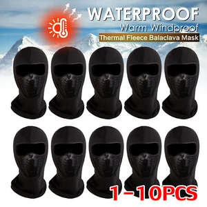 Windproof Fleece Neck Winter Warm Balaclava Ski Full Face Mask for Cold Weather - Picture 1 of 9