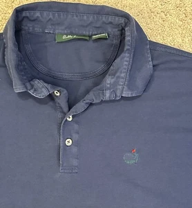 Bobby Jones Golf Polo Herren M Masters marineblaues Shirt - Bild 1 von 3