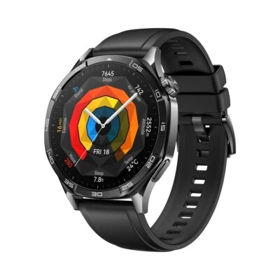 Huawei Watch GT 5 46mm GLOBAL VERSION Schwarz AMOLED 1,43 "50m 5ATM Von FedEx - Bild 1 von 3